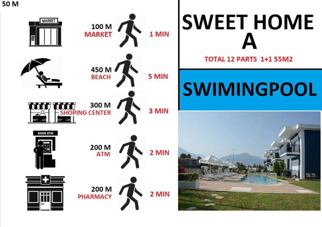 Sweet Home Kemer Apartments 外观 照片